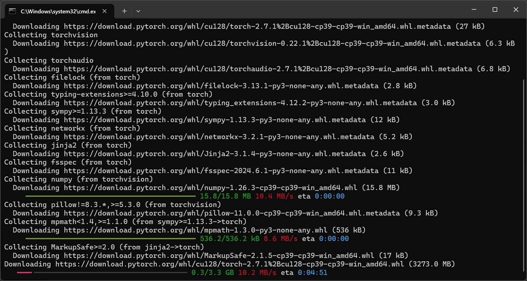 pytorch 2