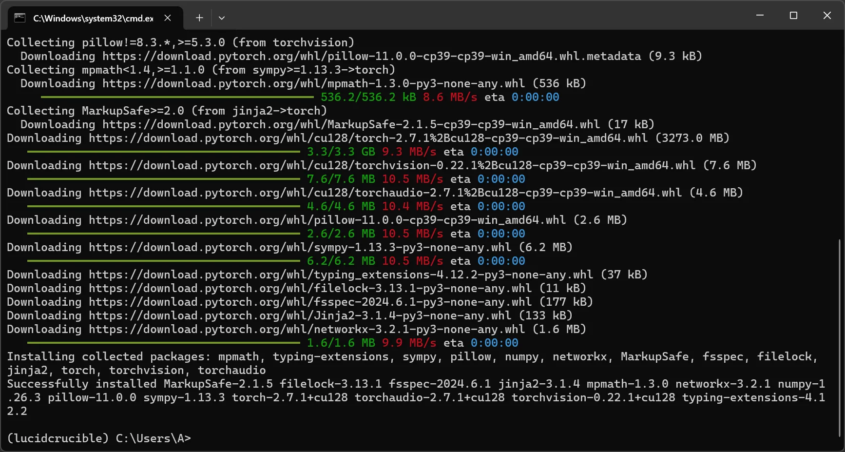 pytorch 3